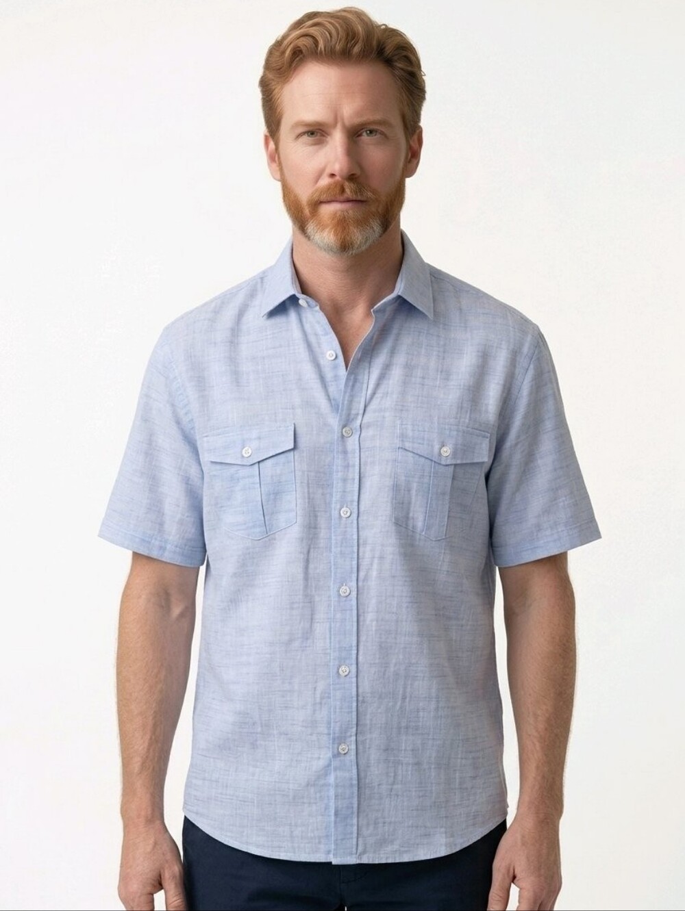 Alfani Men's Gray Textured Fabric Shirt